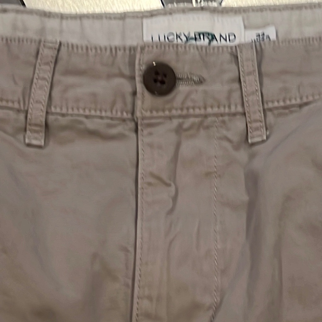 Lucky Brand Tacky Chino 33 Waist 32 Length